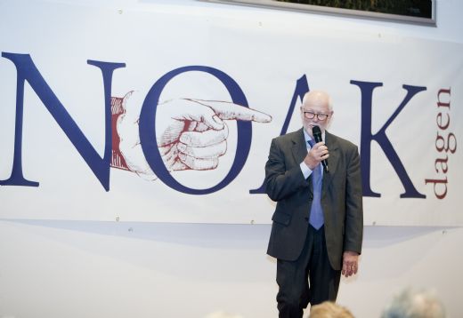 Ordförande Rolf Back hälsade alla välkomna till årets Noakdag